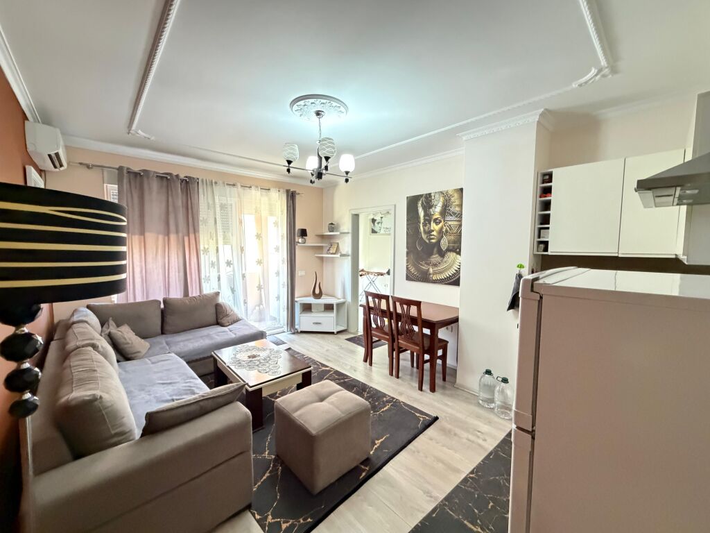Apartment for Rent 1+1  Furnished  4th Floor  Complete magnet near 21 December  Price 50,000 Albanian lek