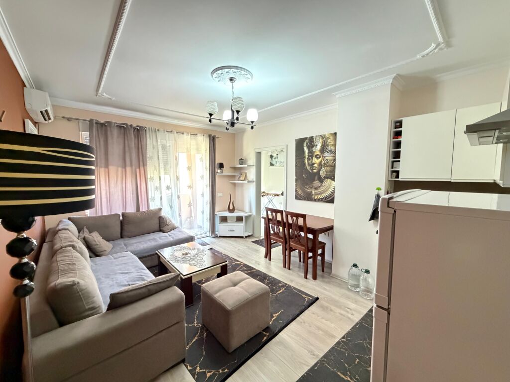 Apartment for Rent 1+1  Furnished  4th Floor  Complete magnet near 21 December  Price 50,000 Albanian lek