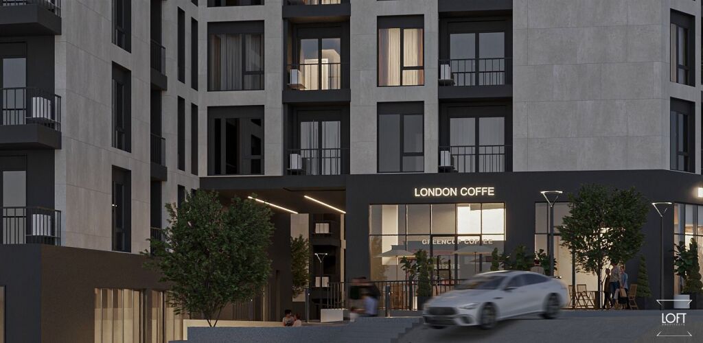 FOR SALE: Studio Apartment 📍 Paskuqan (Opposite Ringside Residence) – €67,000 – Ready for Occupancy in 2028 – 59 m² – 2nd Floor || Installment Payment Available and Bank Financing Option