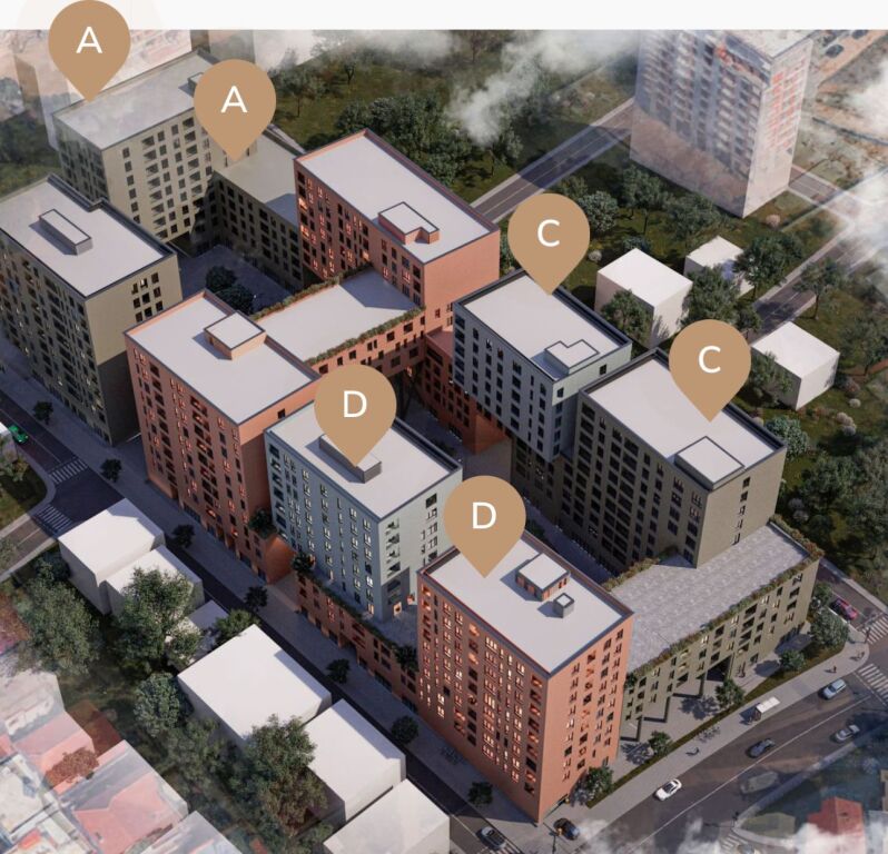 Super prezzo! Appartamento 2+1+2 in Vendita a 📍 Porcelan, presso Splendor Residence. 1500€/m2 = 💶 174'100€