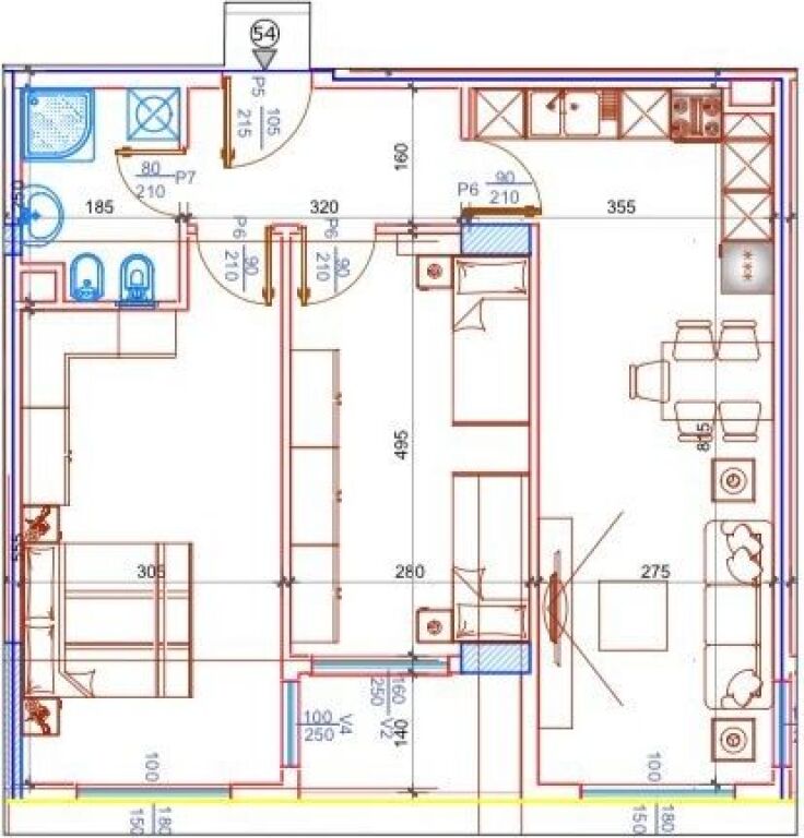 🏡 Apartment 2+1 | 7th Floor | 87.87 m² | Space City, Paskuqan