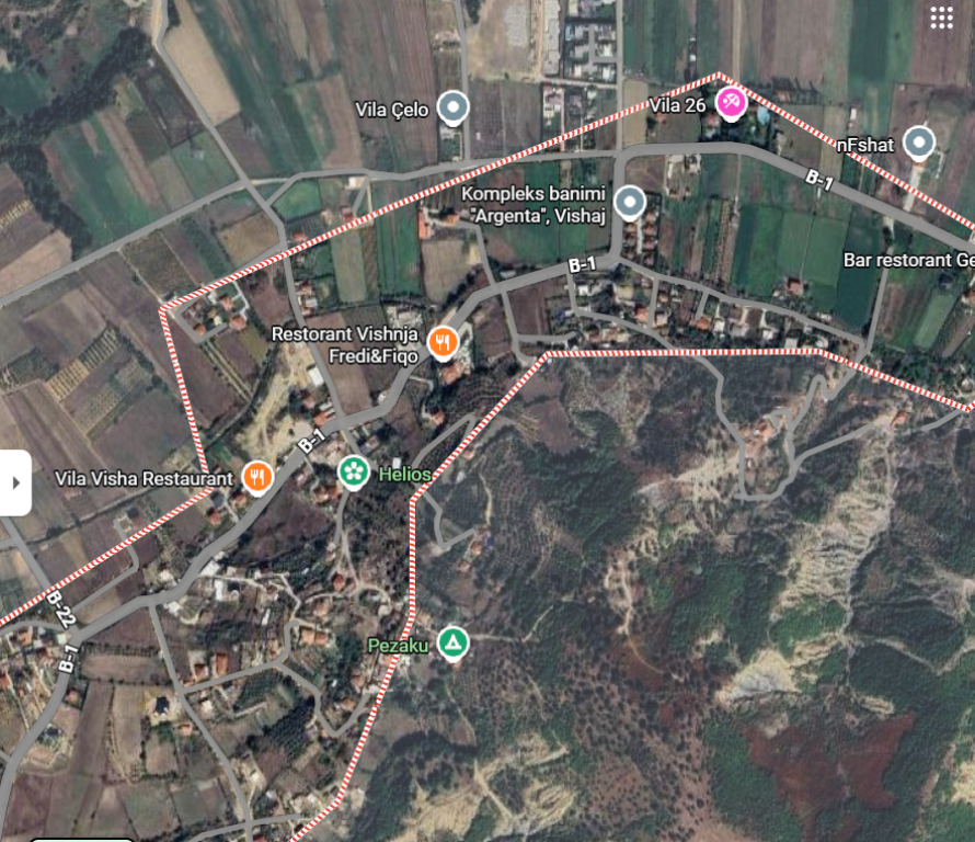 TERRENO IN VENDITA SULLA STRADA A VISHAJ