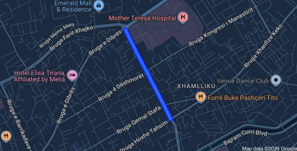 Via Bardhyl - Affittasi Negozio Investito Fronte Strada Piano 0 Con Facciata in Vetro