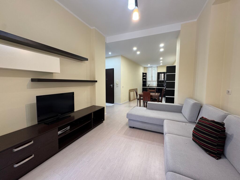 For RENT (57,500 leke/month) apartment 1+1+PARKING, Residence "Kodra e Diellit 1"