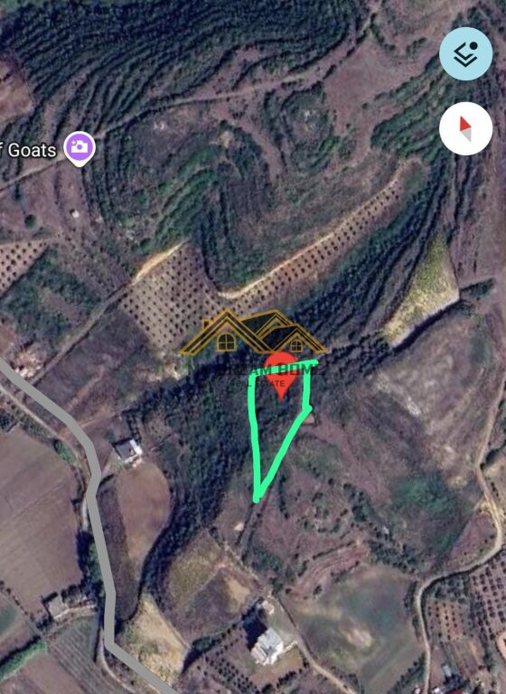 TERRENO IN VENDITA 2600 M2 A SPILLE COLLINA CON VISTA PITTORICA SUL MARE