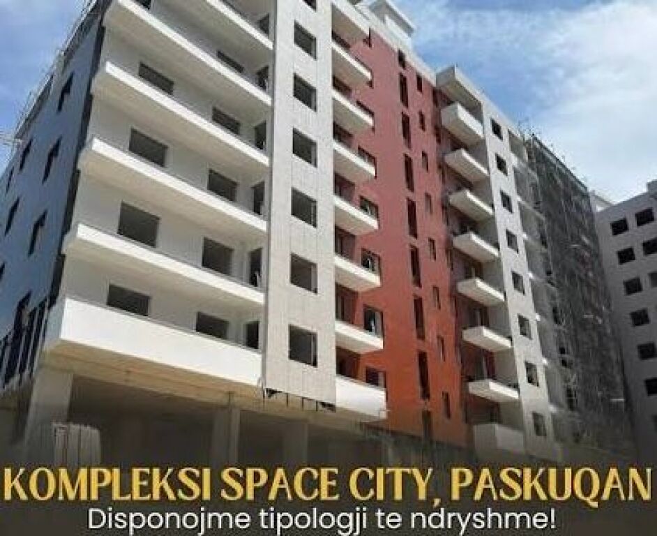 🏡 Apartment 1+1 for Sale in Space City Residence – Paskuqan, Tirana