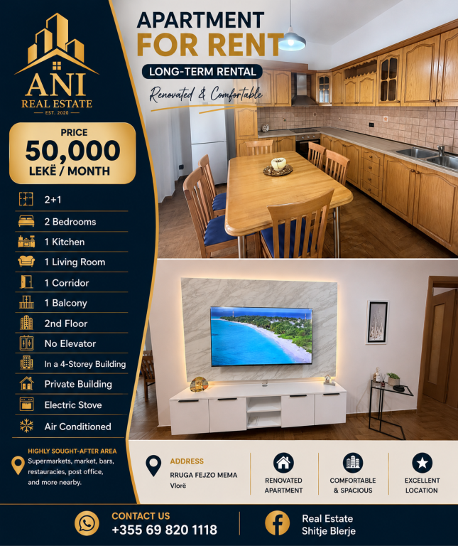 Apartment for long-term rent