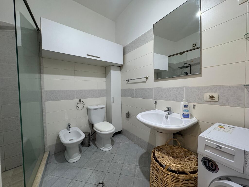 For RENT (57,500 leke/month) apartment 1+1+PARKING, Residence "Kodra e Diellit 1"
