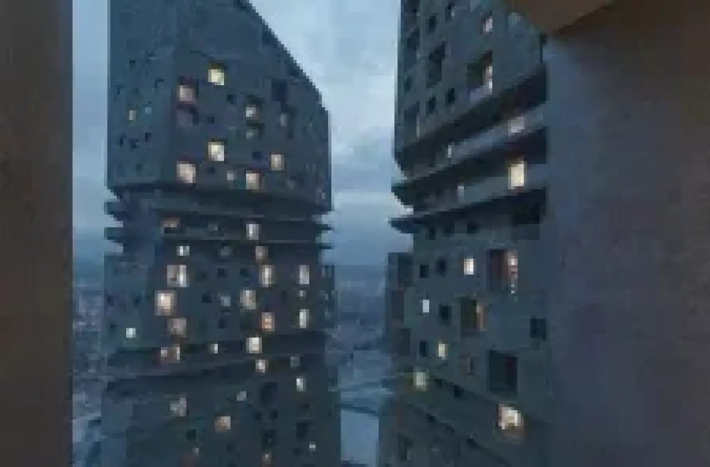 🏡 Apartament 1+1 për Shitje – Shqiponja Square Building