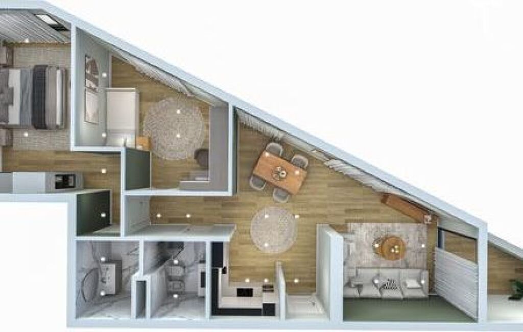 FOR SALE APARTMENT 2+1+2, RIVERSIDE RESIDENCE, "JAVER MALO" STREET, TIRANA