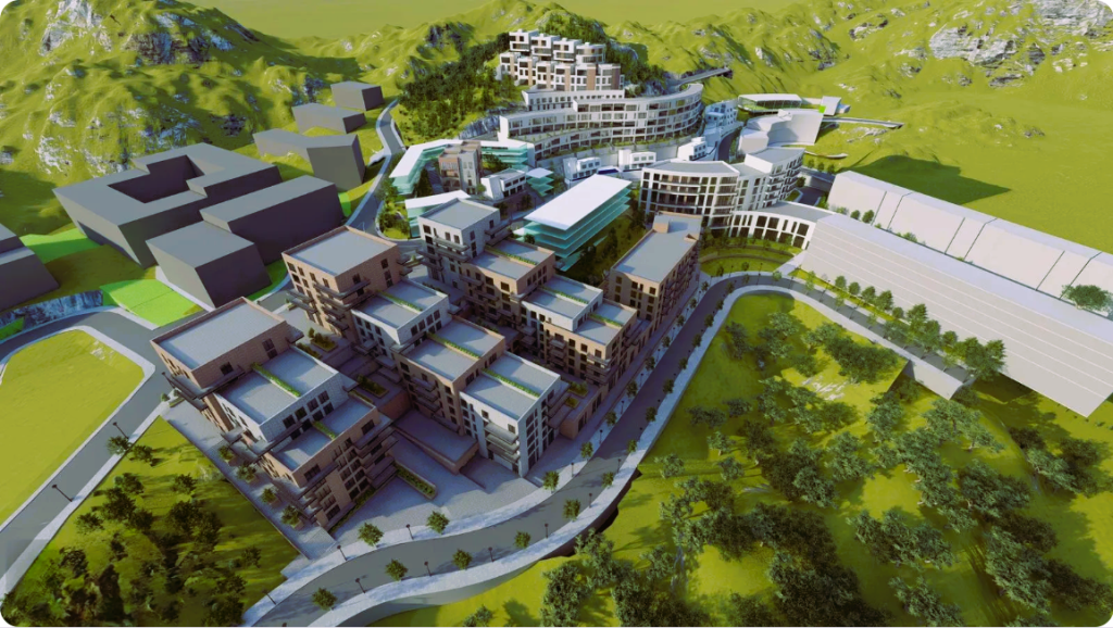 🌇Apartment 2+1+2 for Sale at Residenca Kodra e Diellit 2 (East)🌄
