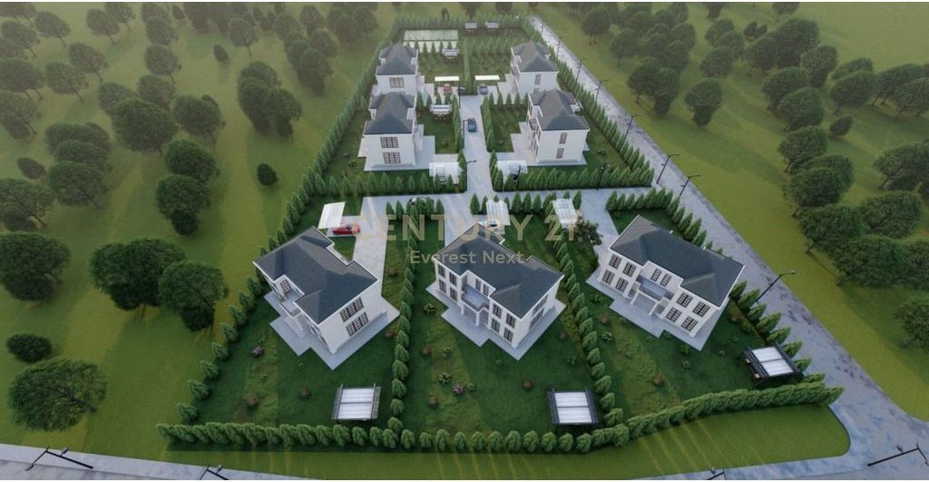 Villa moderna in vendita vicino al Lago Prushi, in un nuovo complesso residenziale
