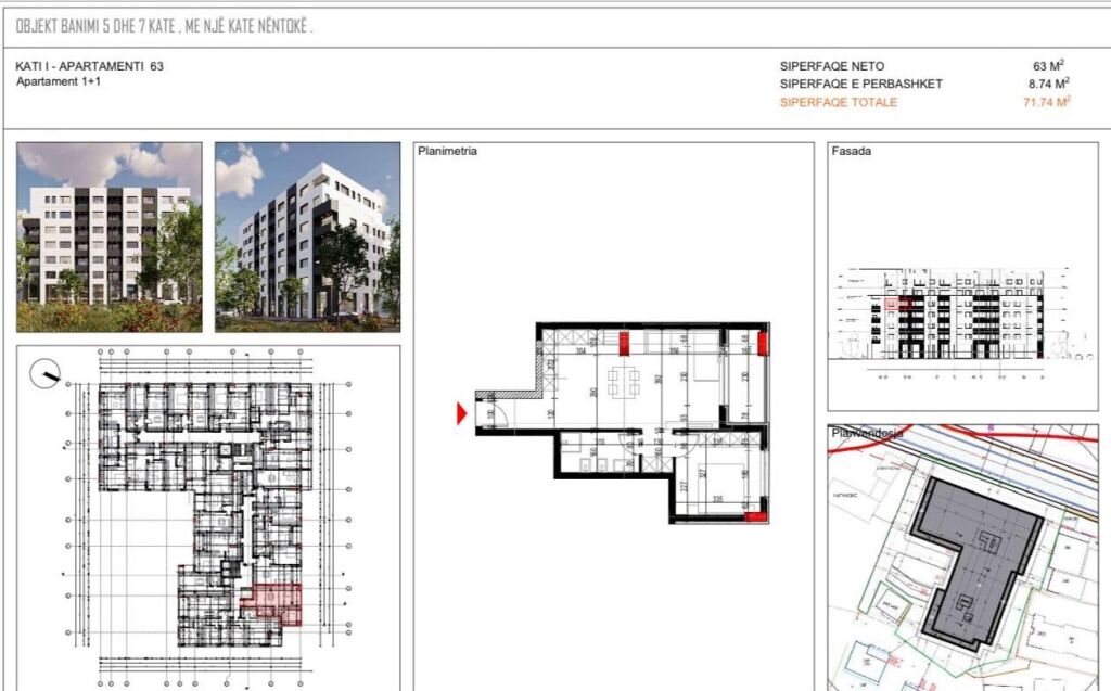 Sale | Apartament 1 + 1 | Platinum 2/Paskuqan | 86000 €