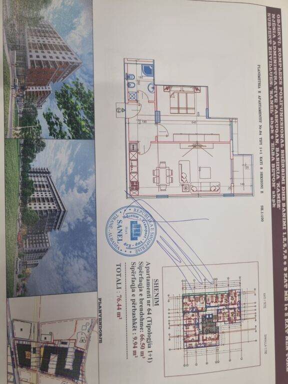 Apartment 1+1 for sale in Paskuqan / Near Sanel