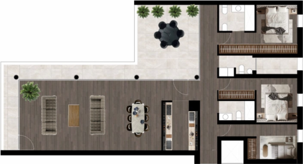 🏡✨ Apartment 3+1+3 for Sale in Long Hill Residence – TEG ✨🏡