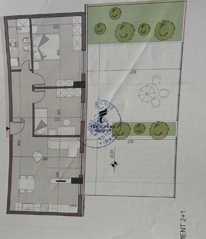 FOR SALE APARTMENT 2+1+VERANDA UNIVERS CITY 162,500 EURO FH-77652