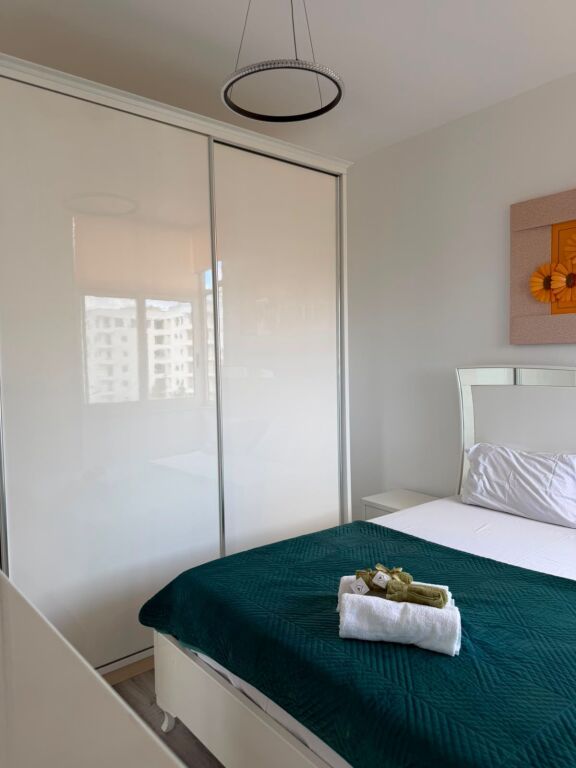Apartament 1+1 me Qera – Iliria, Durrës (Kati 6, me Ashensor)