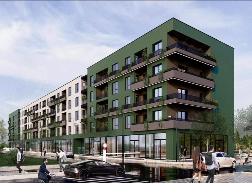Apartment 1+1+Parking for sale near the Bathore roundabout green residence