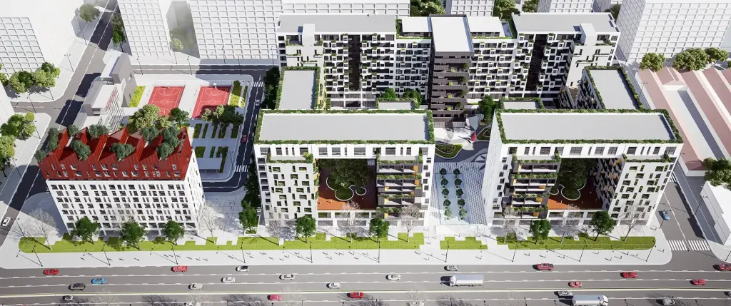 Apartment 3+1+2 parking spaces with mortgage for sale at square 21