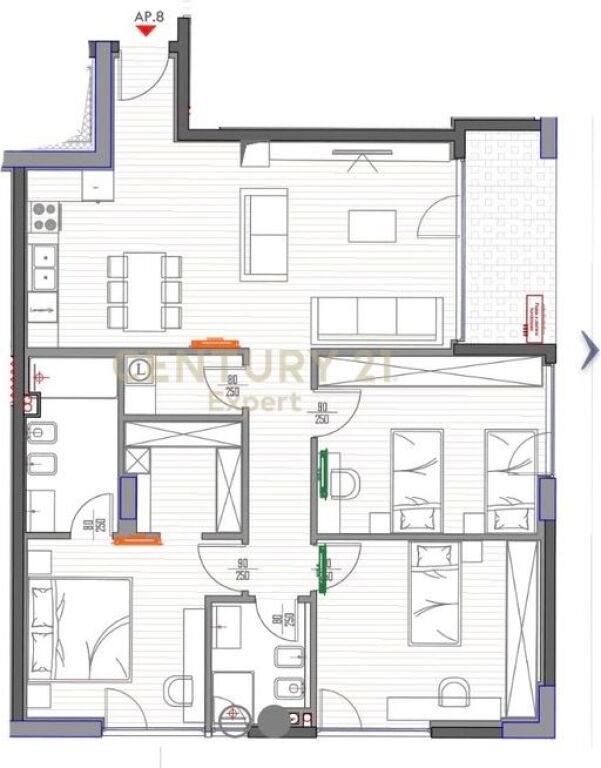 Luxury apartment for sale at Dry Lake