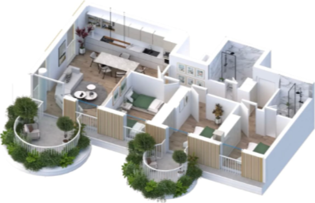 🌿FOR SALE APARTMENT 3+1+2 – RESIDENCE “1000 ISHUJT”, NEAR TEG 📍✨