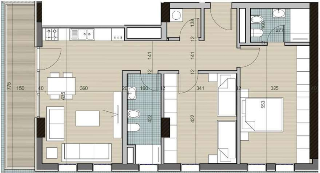 🏢 APARTMENT 2+1+2 FOR SALE WITH BALCONY – UNIVERS CITY 🌿✨