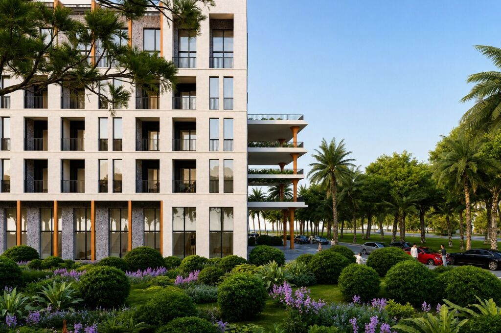 ✨ Studio apartment for sale at Midal Residence – Golem, Durrës ✨