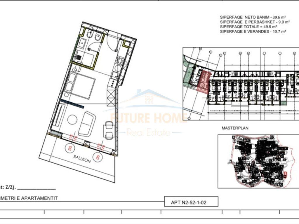 In vendita, Appartamento 1+1+Veranda, Jalë