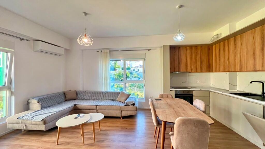 For Rent: 2+1+2WC Apartment 📍 Ali Demi (Kaimi Residence) - Area: 110m² - South Orientation 🌞 - €470/Month - 4th Floor || New Residence ✨