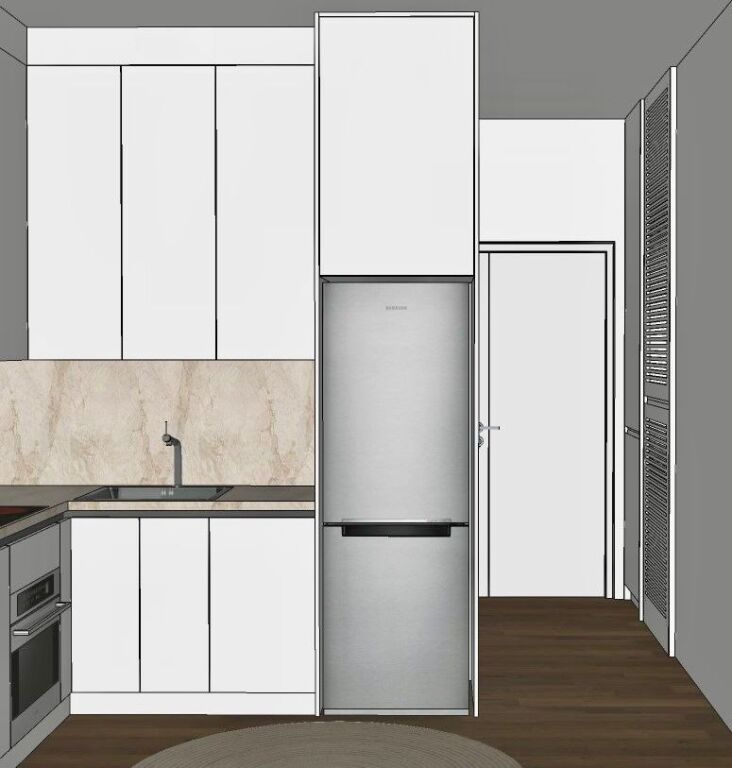 Studio apartment for sale, Vlore cold water
