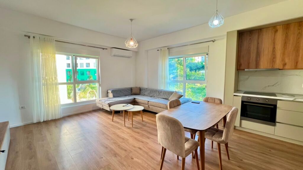 For Rent: 2+1+2WC Apartment 📍 Ali Demi (Kaimi Residence) - Area: 110m² - South Orientation 🌞 - €470/Month - 4th Floor || New Residence ✨
