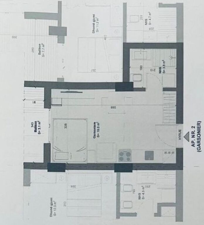 !!!HOPE!!! 3 studios for sale in Golem (ID 4101885)