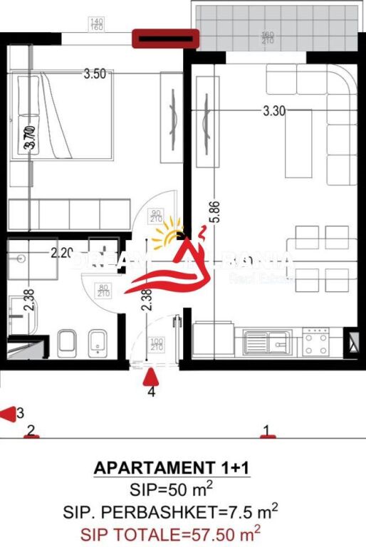 Appartamento 1+1 In Vendita A Golem (ID 41111578)