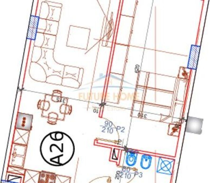 In vendita, Appartamento 1+1, Space City, Paskuqan.
