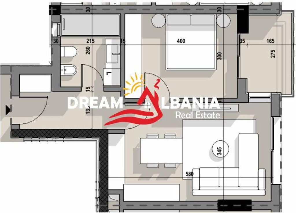 Apartment 1+1 For Sale At 5 Maji (ID 41111579)