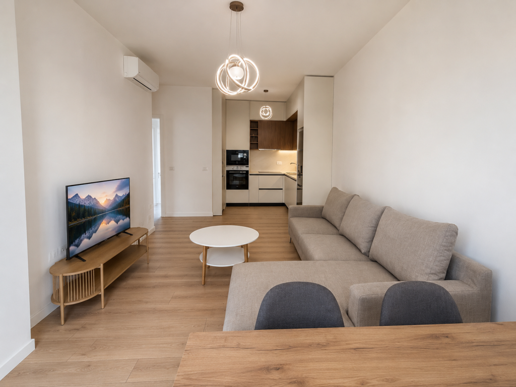 Furnished 2+1+2 apartment