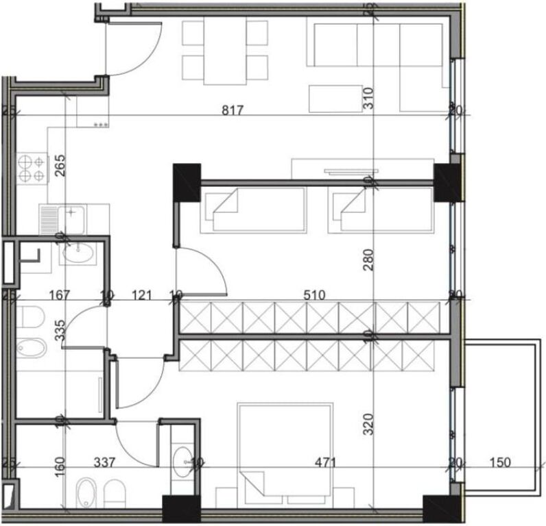 Sale | Apartament 2 + 1 | Paskuqan | 140000 €