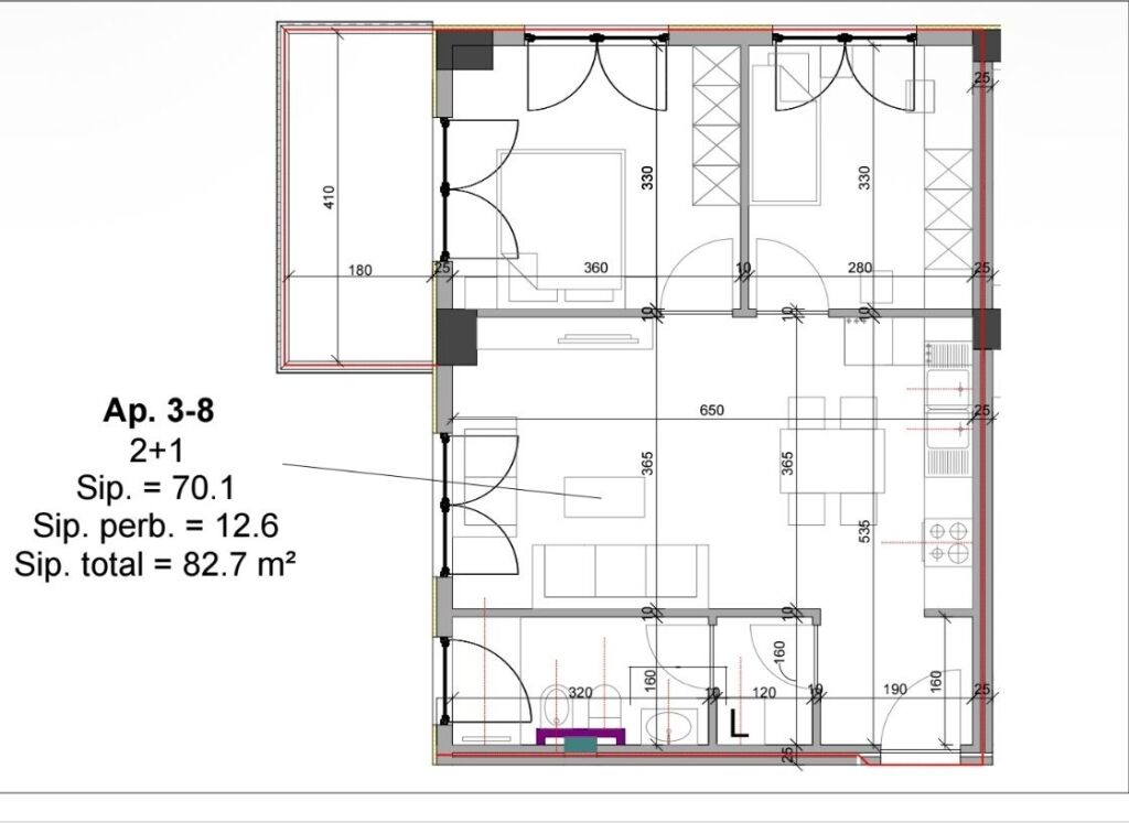 🏡 APARTMENT 2+1 FOR SALE AT VIVA 1 COMPLEX – FORMER AVIATION FIELD
