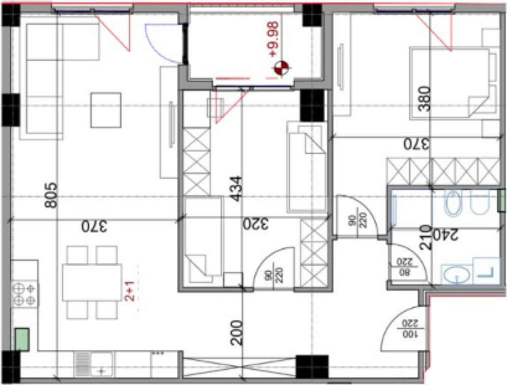 ✨ Apartment 2+1 for Sale in Aura Complex – Dritan Hoxha Street!✨