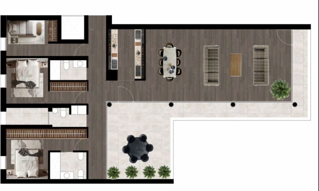 ✨ Appartamento 3+1+3 Bagni in Vendita – Long Hill Residence, TEG 📍 ✨