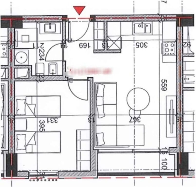 ✨ Appartamento 1+1 in Vendita – Monolith Residence, Via Bardhyl 📍