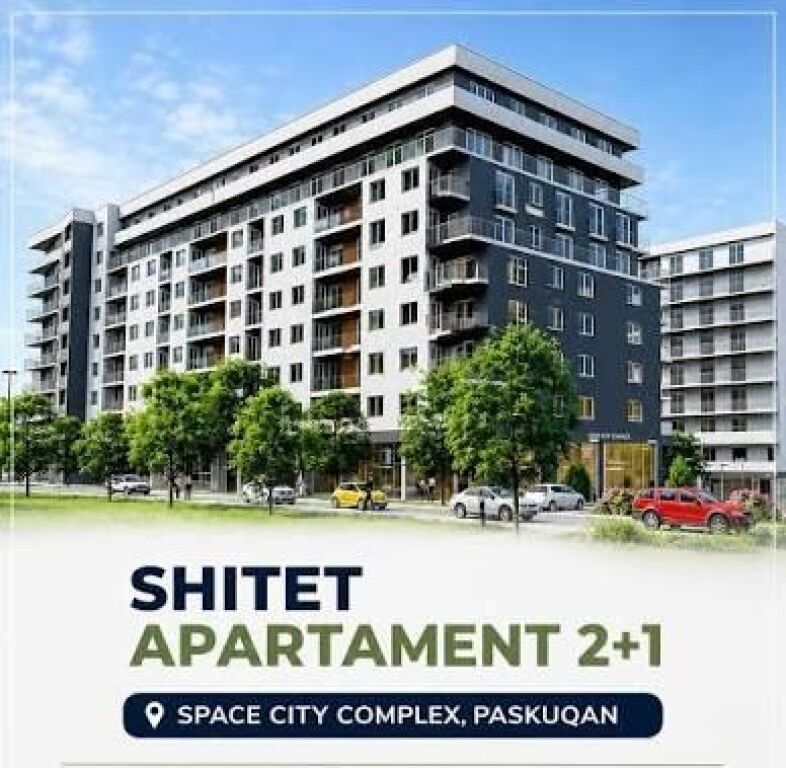 🏡 Shitet Apartament 1+1 – Space City - Widok 3