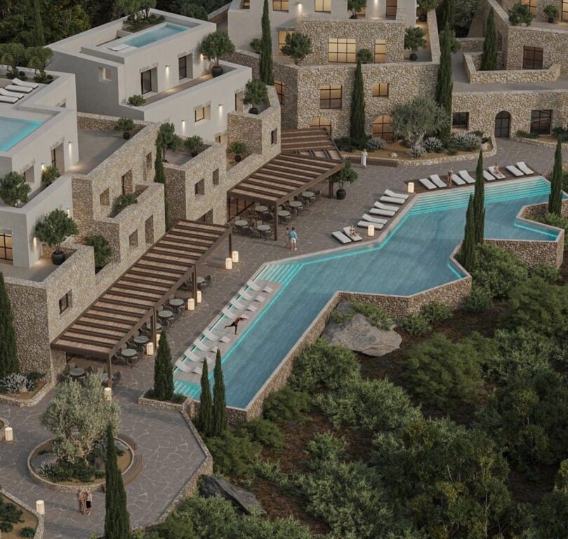 🏢✨ Appartamento 2+1+2 Bagni in Vendita – Splendor Living, Dhërmi 📍 ✨🏢