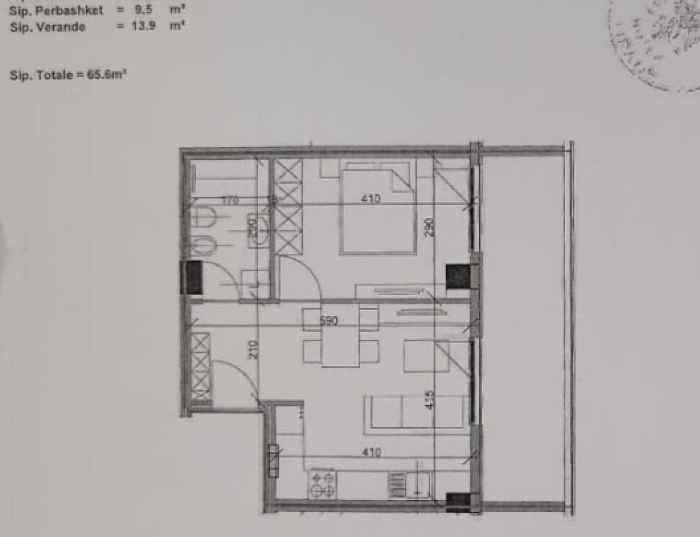 APPARTAMENTO 1+1 CON VERANDA IN VENDITA NELLA RESIDENZA AURA-LAPRAKE!
