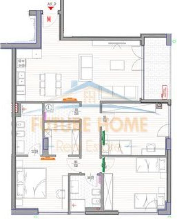 In vendita, Appartamento 3+1+2, Forest Residence, Lago Secco.