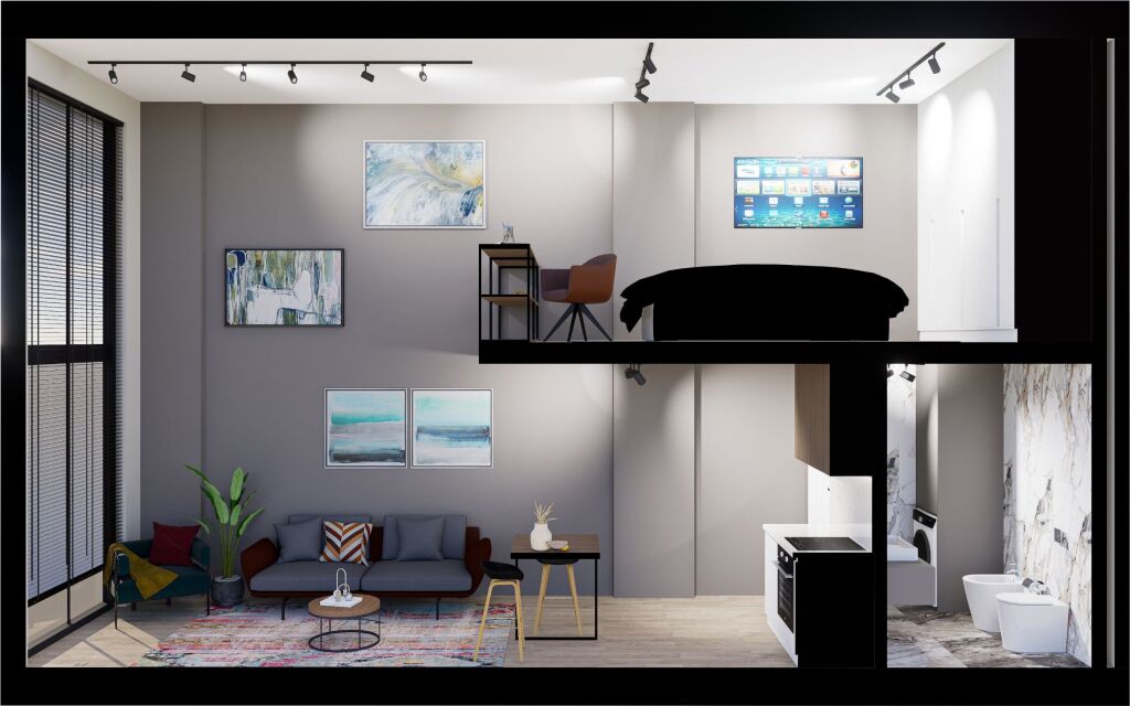 Loft Moderno con Cortile in Vendita presso Vizion Property