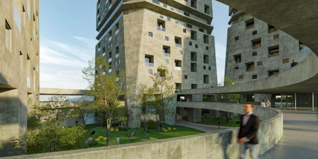 Apartment 1+1 for sale, Shqiponja Square Building