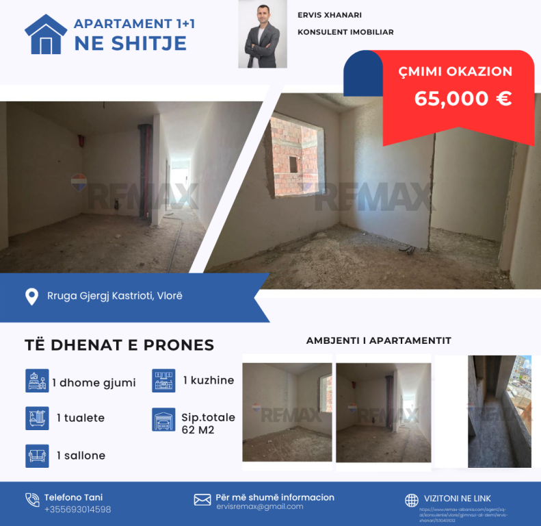 Appartamento 1+1 in vendita