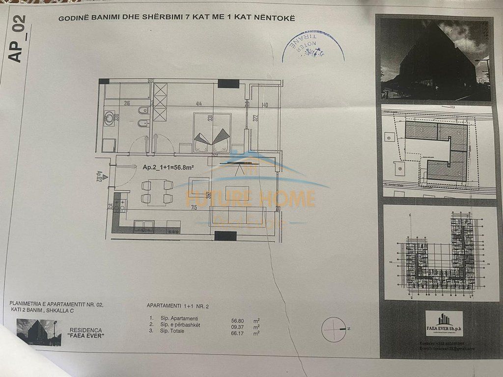 For sale, Apartment 1+1, Color Splash Residence, Paskuqan.