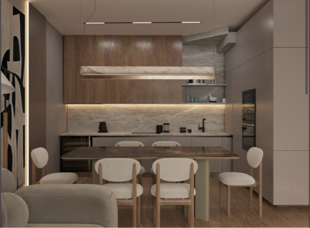 Vendesi duplex in vendita  2 posti auto nella Residenza Kodra e Diellit 2